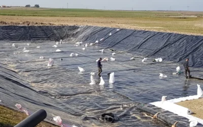 Construcción de embalses para la acumulación de agua para regadío