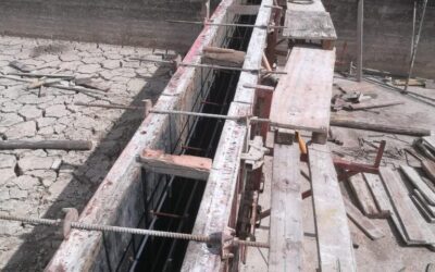Construcción de presas y canales